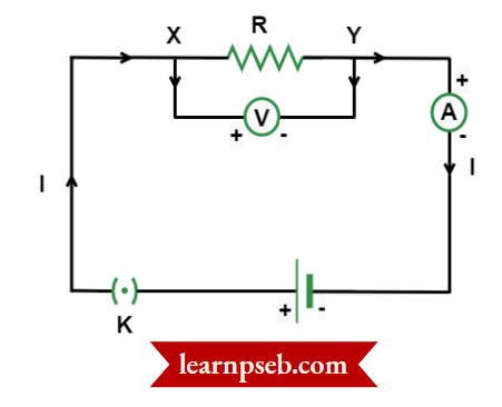 PSEB Class 10 Biology Solutions For Derivation Of Formula For Heat Produced By Electric Current Flowing Through A Conductor
